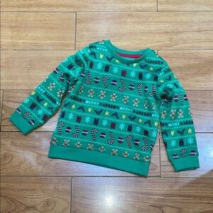 George Festive Green Kids Sweater